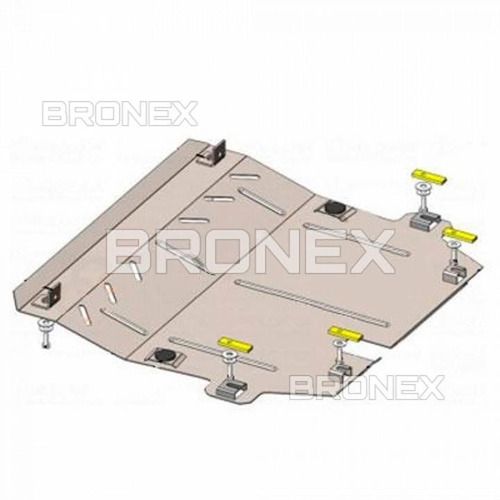 Bronex 101.0851.00 Engine protection Bronex standard 101.0851.00 for Renault Twingo II (radiator, gear box) 101085100