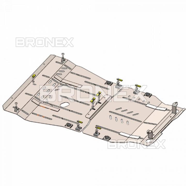 Bronex 101.0883.00 Engine protection Bronex standard 101.0883.00 for Subaru Outback / Subaru Legacy VI (gear box) 101088300