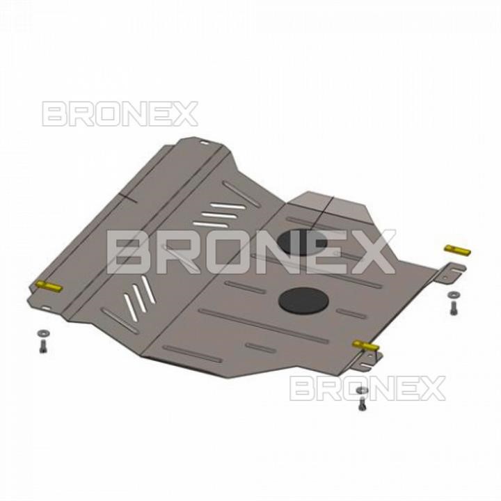 Bronex 101.9083.00 Engine protection Bronex standard 101.9083.00 for Daewoo Tico (radiator, gear box) 101908300