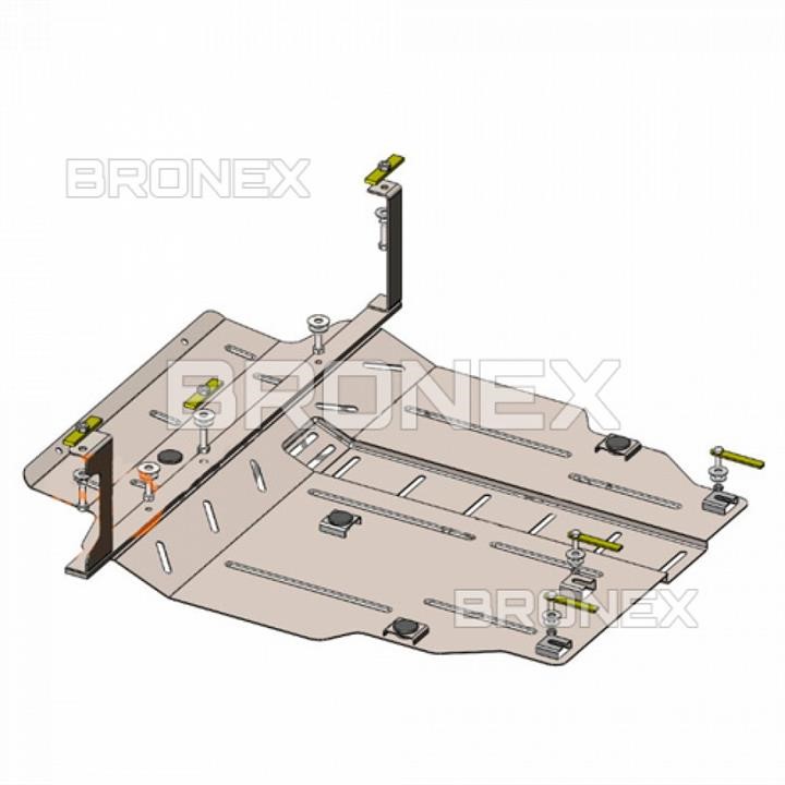 Bronex 102.0807.00 Engine protection Bronex premium 102.0807.00 for Mitsubishi Outlander XL (gear box) 102080700