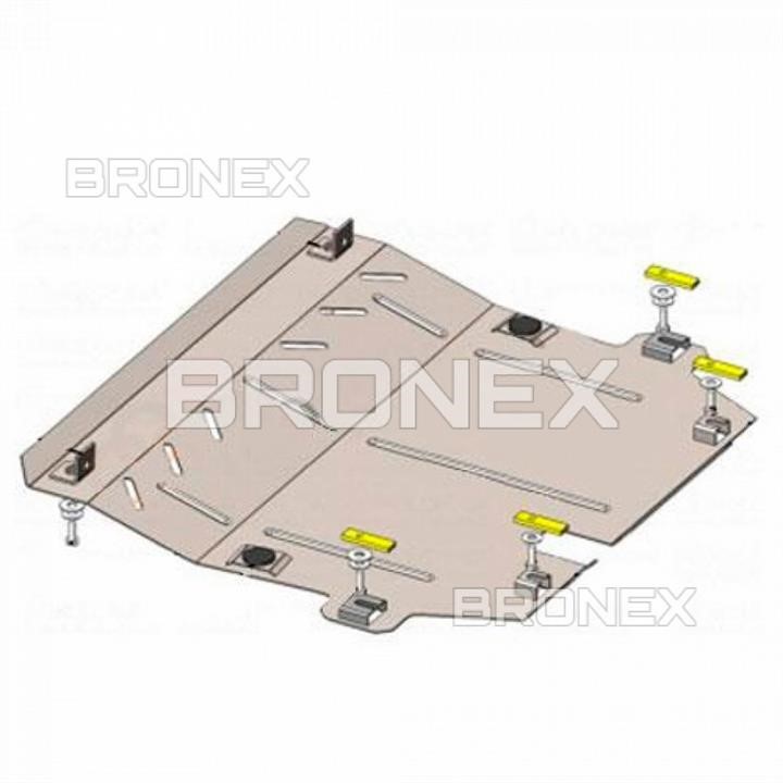 Bronex 102.0851.00 Engine protection Bronex premium 102.0851.00 for Renault Twingo II (radiator, gear box) 102085100