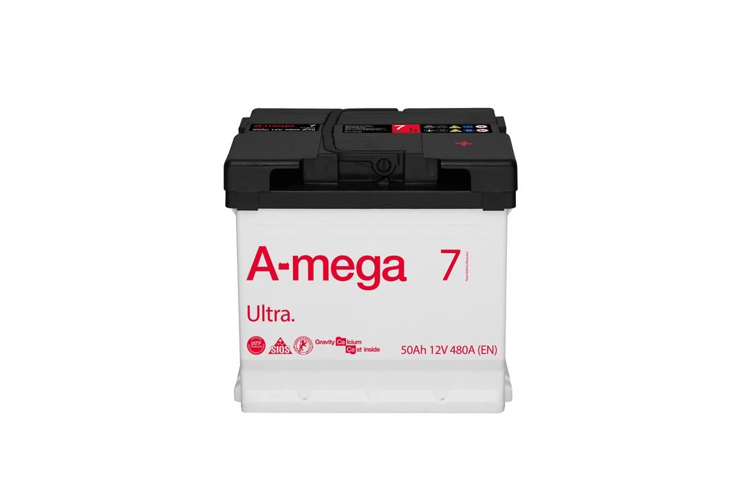 A-Mega AU-50-0 Battery A-Mega Ultra 12V 50Ah 480A(EN) R+ AU500