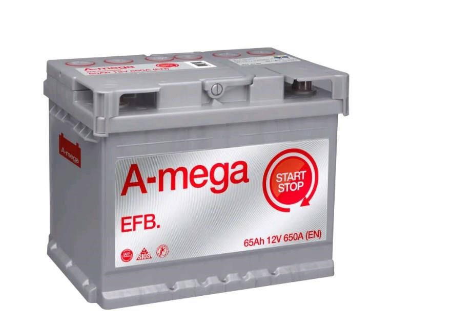 A-Mega EFB-65-0 Battery A-Mega EFB 12V 65Ah 650A(EN) R+ EFB650