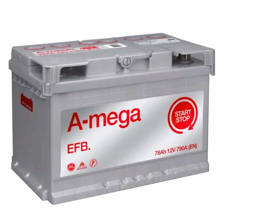 A-Mega EFB-78-0 Battery A-Mega EFB 12V 78Ah 790A(EN) R+ EFB780