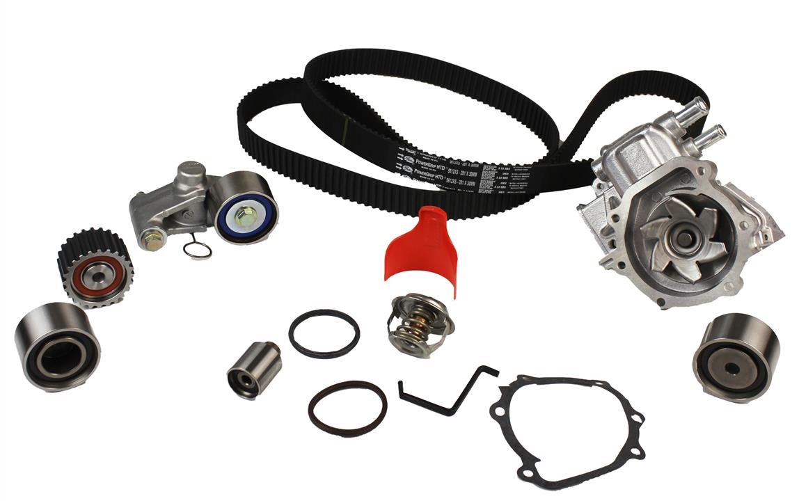 Gates KP2TH15612XS-2 TIMING BELT KIT WITH WATER PUMP KP2TH15612XS2