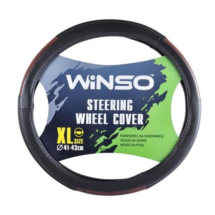 Winso 140240 Steering wheel cover XL 41-43 Ø, with perforation, based on white rubber 140240