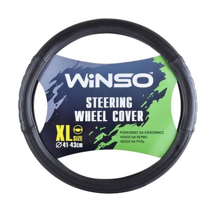 Winso 140140 Steering wheel cover XL 41-43 Ø, with perforation, based on white rubber 140140