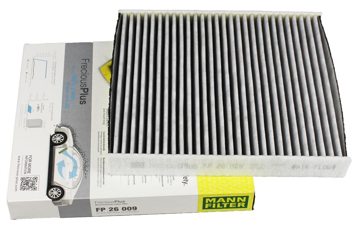 Mann-Filter Activated carbon cabin filter with antibacterial effect – price 93 PLN