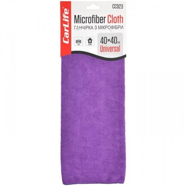 CarLife CC923 Microfiber cleaning cloth 40x40 cm, purple CC923