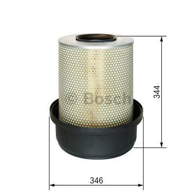 Bosch 1 457 433 560 Air filter 1457433560