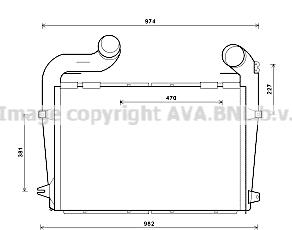 SC4041 AVA Intercooler, charger