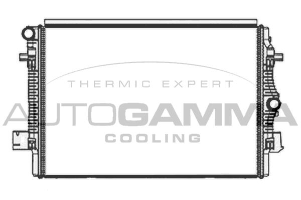 Autogamma 107818 Radiator, engine cooling 107818
