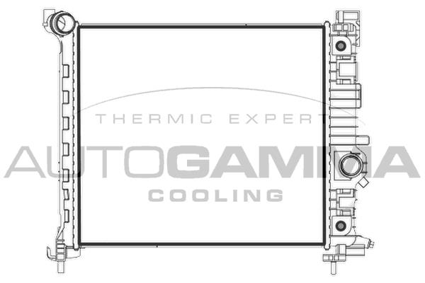 Autogamma 107898 Radiator, engine cooling 107898