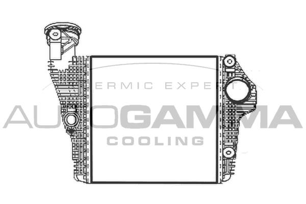 Autogamma 107940 Intercooler, charger 107940