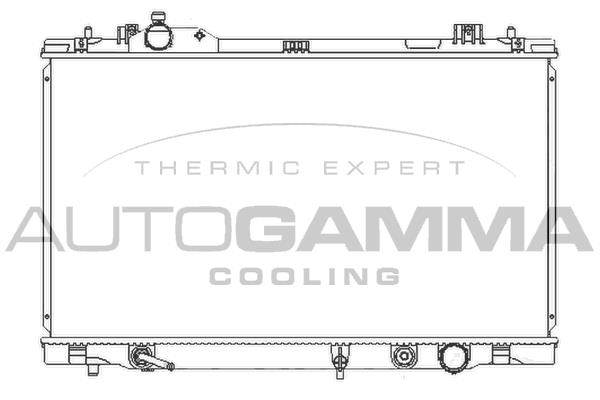 Autogamma 107961 Radiator, engine cooling 107961