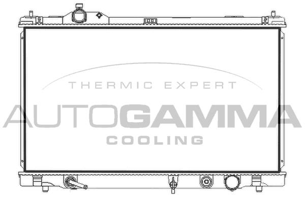Autogamma 107964 Radiator, engine cooling 107964