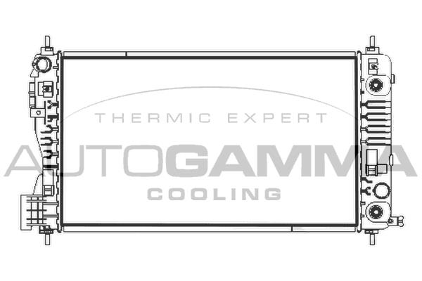 Autogamma 107979 Radiator, engine cooling 107979