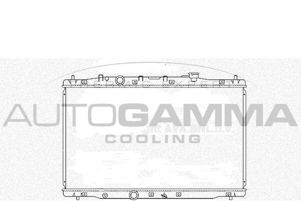 Autogamma 107987 Radiator, engine cooling 107987