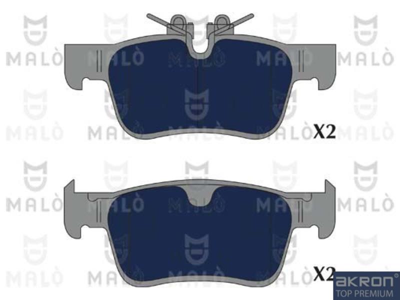 Malo 1051336 Brake Pad Set, disc brake 1051336