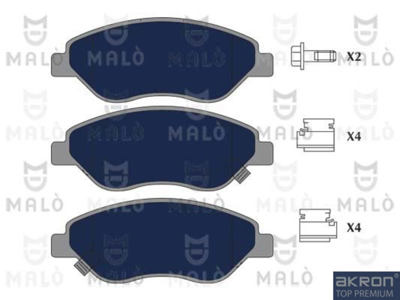 Malo 1051337 Brake Pad Set, disc brake 1051337