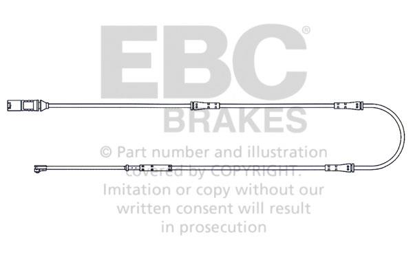 EBC EFA160 Warning contact, brake pad wear EFA160