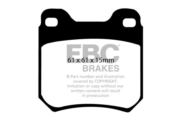 EBC DP675 Brake Pad Set, disc brake DP675