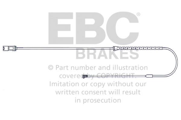 EBC EFA140 Warning contact, brake pad wear EFA140
