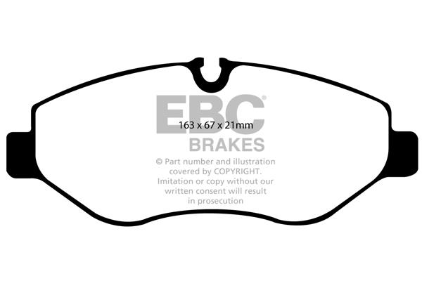 EBC DP1926 Brake Pad Set, disc brake DP1926