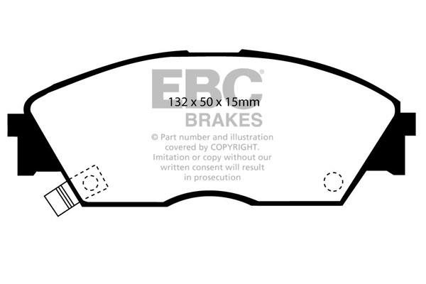 EBC DP706 Brake Pad Set, disc brake DP706