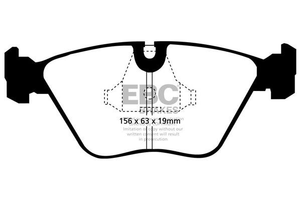 EBC DP689 Brake Pad Set, disc brake DP689