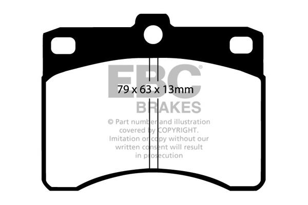 EBC DP685 Brake Pad Set, disc brake DP685