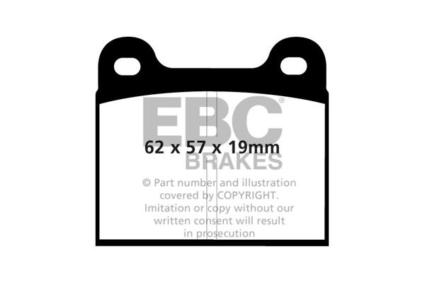 EBC DP185 Brake Pad Set, disc brake DP185