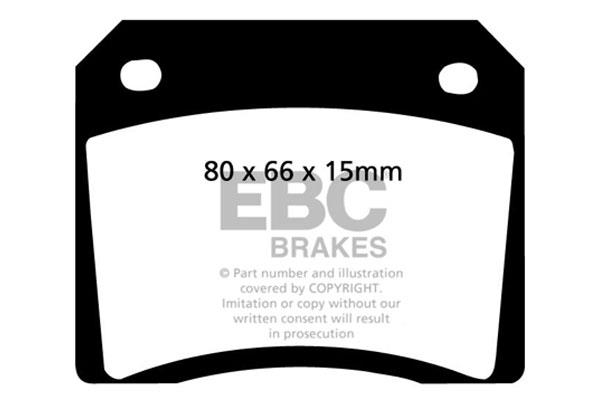 EBC DP101 Brake Pad Set, disc brake DP101
