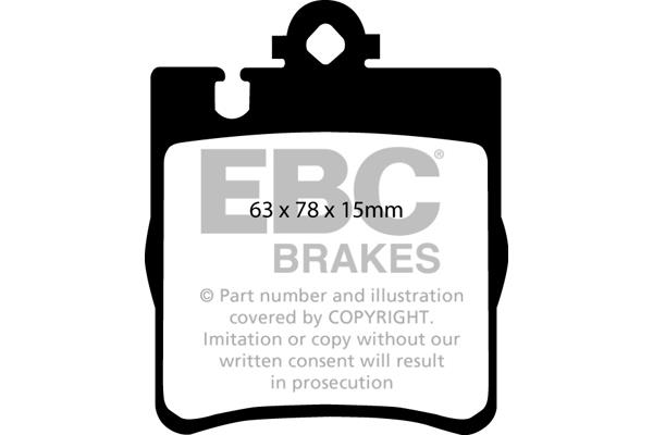 EBC DP1441 Brake Pad Set, disc brake DP1441