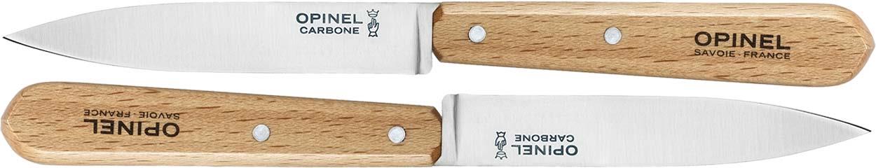 Opinel 001222 Set of knives (2 pcs.) Opinel Office № 102 Carbon 001222