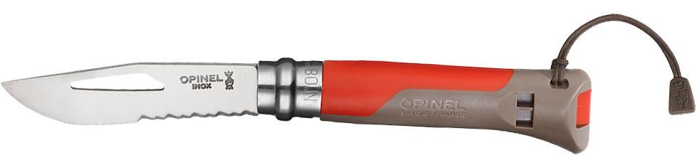 Opinel 001714 Knife Opinel № 8 Outdoor earth-red 001714