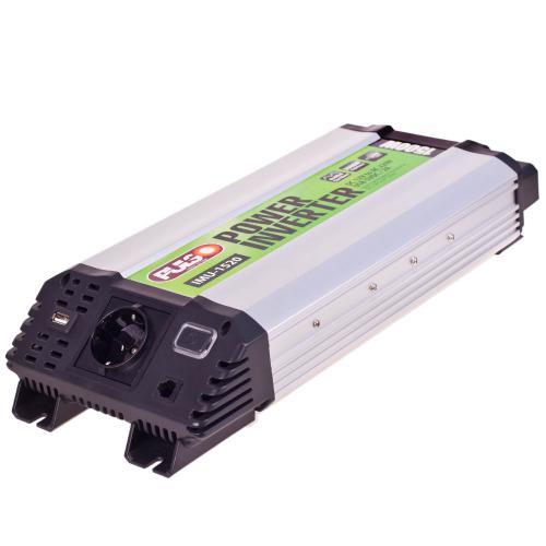 Pulso IMU-1520 Voltage converter (inverter) PULSO IMU-1520, 12V-220V, 1500W, USB-5VDC 2A (IMU-1520) IMU1520