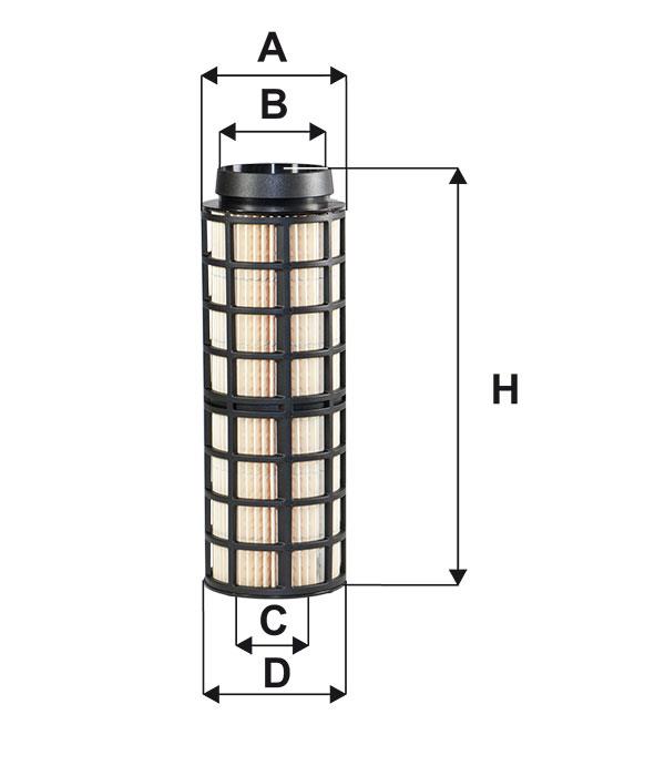 WIX WF8527 Fuel filter WF8527 WF8527 WIX Fuel filter