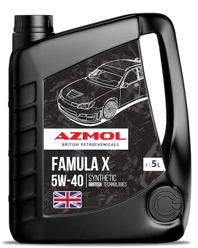 Azmol AZMOL FAMULA X 5W-40, 5 Л Engine oil AZMOL FAMULA X 5W-40, 5 l AZMOLFAMULAX5W405
