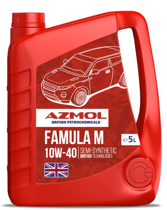 Azmol AZMOL FAMULA М 10W-40, 5 Л Engine oil AZMOL FAMULA M 10W-40, 5 l AZMOLFAMULA10W405