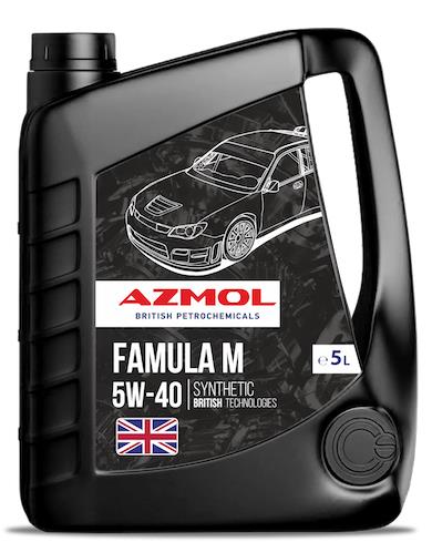Azmol AZMOL FAMULA М 5W-40, 5 Л Engine oil AZMOL FAMULA M 5W-40, 5 l AZMOLFAMULA5W405