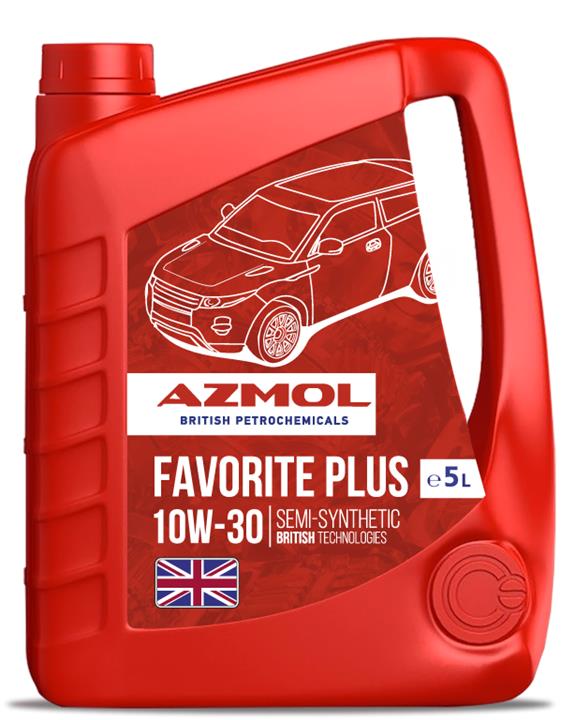 Azmol AZMOL FAVORITE PLUS 10W-30, 5 Л Engine oil AZMOL Favorite Plus 10W-30, 5L AZMOLFAVORITEPLUS10W305