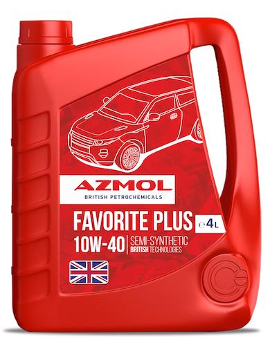 Azmol AZMOL FAVORITE PLUS 10W-40, 4 Л Engine oil Azmol Favorite Plus 10W-40, 4L AZMOLFAVORITEPLUS10W404