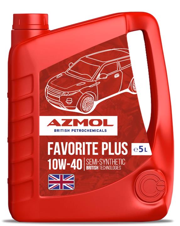 Azmol AZMOL FAVORITE PLUS 10W-40, 5 Л Engine oil Azmol Favorite Plus 10W-40, 5L AZMOLFAVORITEPLUS10W405
