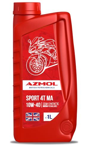 Azmol AZMOL SPORT 4T 10W40, 1 Л Engine oil AZMOL Sport 4T 10W40, 1 l AZMOLSPORT4T10W401