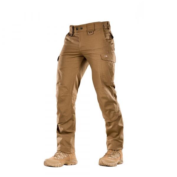 M-Tac 20003017-3XL/S Operator Flex Coyote Brown Pants, 3XL/Short 200030173XLS