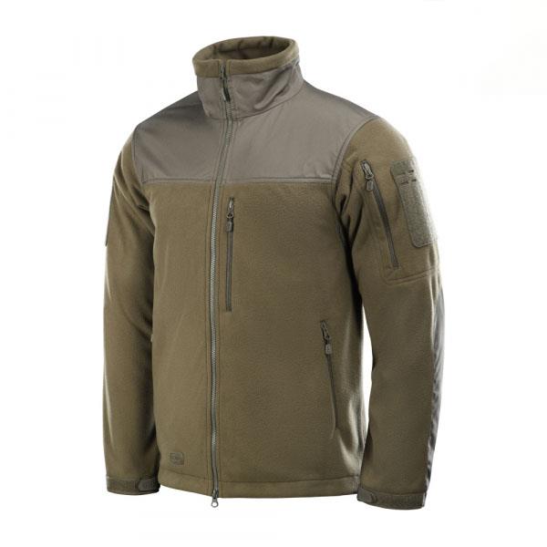 M-Tac 20442048-L Jacket Alpha Windblock Fleece Dark Olive L 20442048L