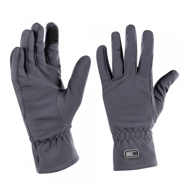 M-Tac 90010011-XL Gloves Winter Soft Shell Grey XL 90010011XL