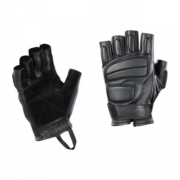 M-Tac 90211002-S Fingerless Leather Gloves Assault Tactical Mk. 1 Black S 90211002S
