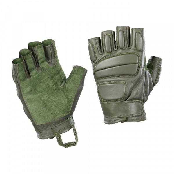 M-Tac 90211001-2XL Fingerless Leather Gloves Assault Tactical Mk. 1 Olive 2XL 902110012XL